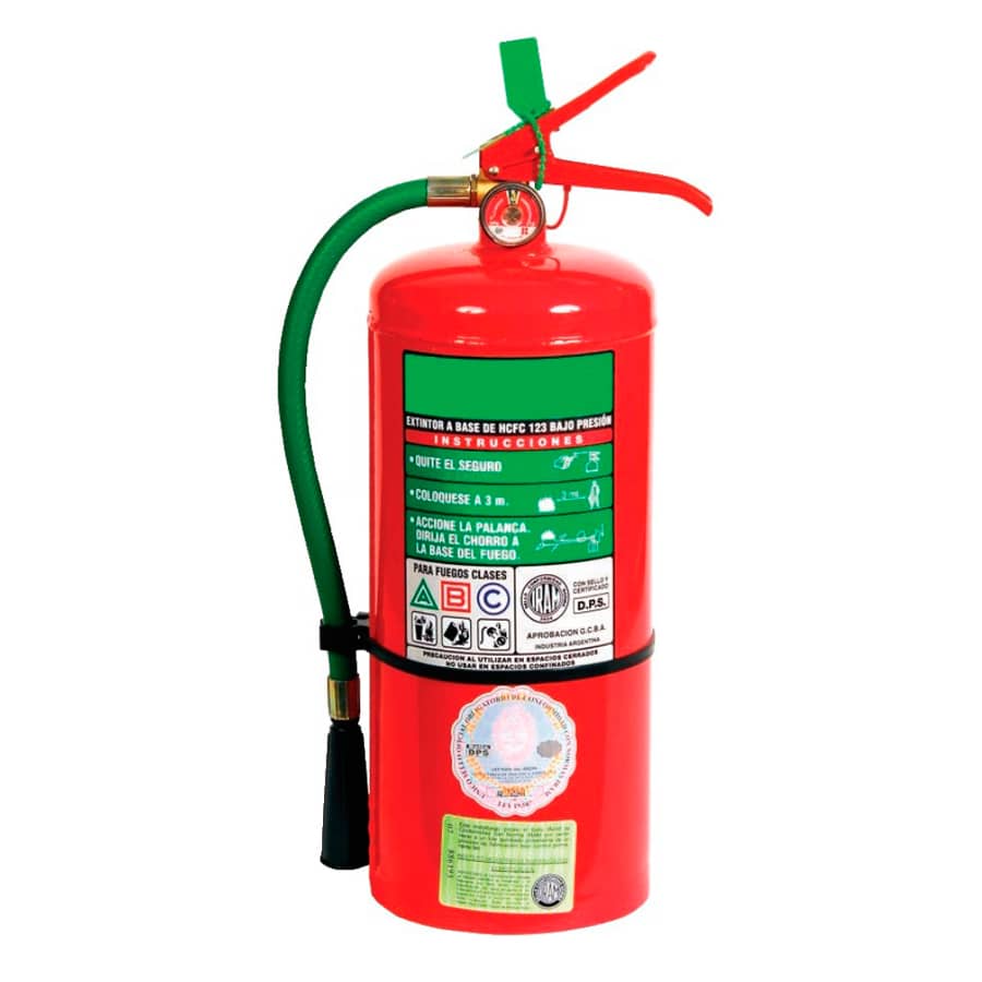 Matafuego 5kgs HCFC
